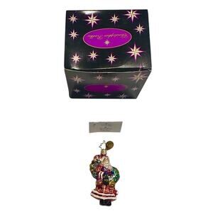 Christopher Radko Little Gems Collection Big & Bountiful Gem Ornament, Tag & Box